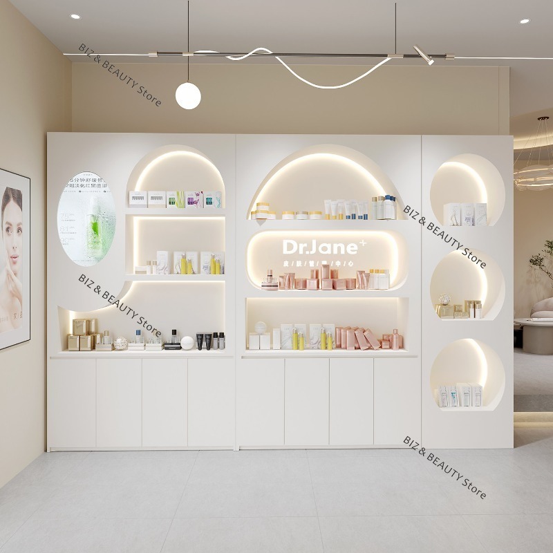 Luxury Skincare Organizer - Luxury High End Cosmetic Display Cabinet