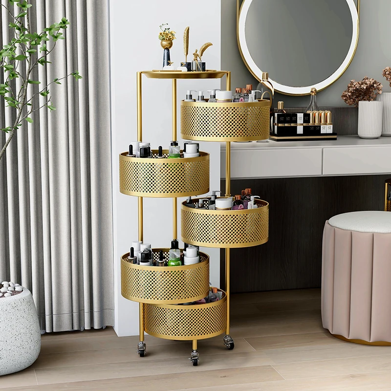 Luxury Skincare Organizer - Ánh Sáng Sang Trọng Nhiều Lớp