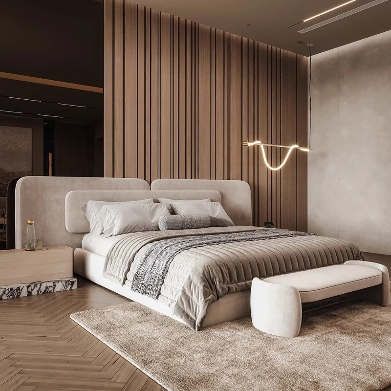 Luxury Skincare Design - Skincare Creativity Queen bed Craft Mid