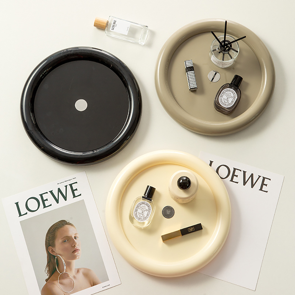 Luxury Skincare Organizer - Rotating Cosmetic Organizer Light Luxury Perfume