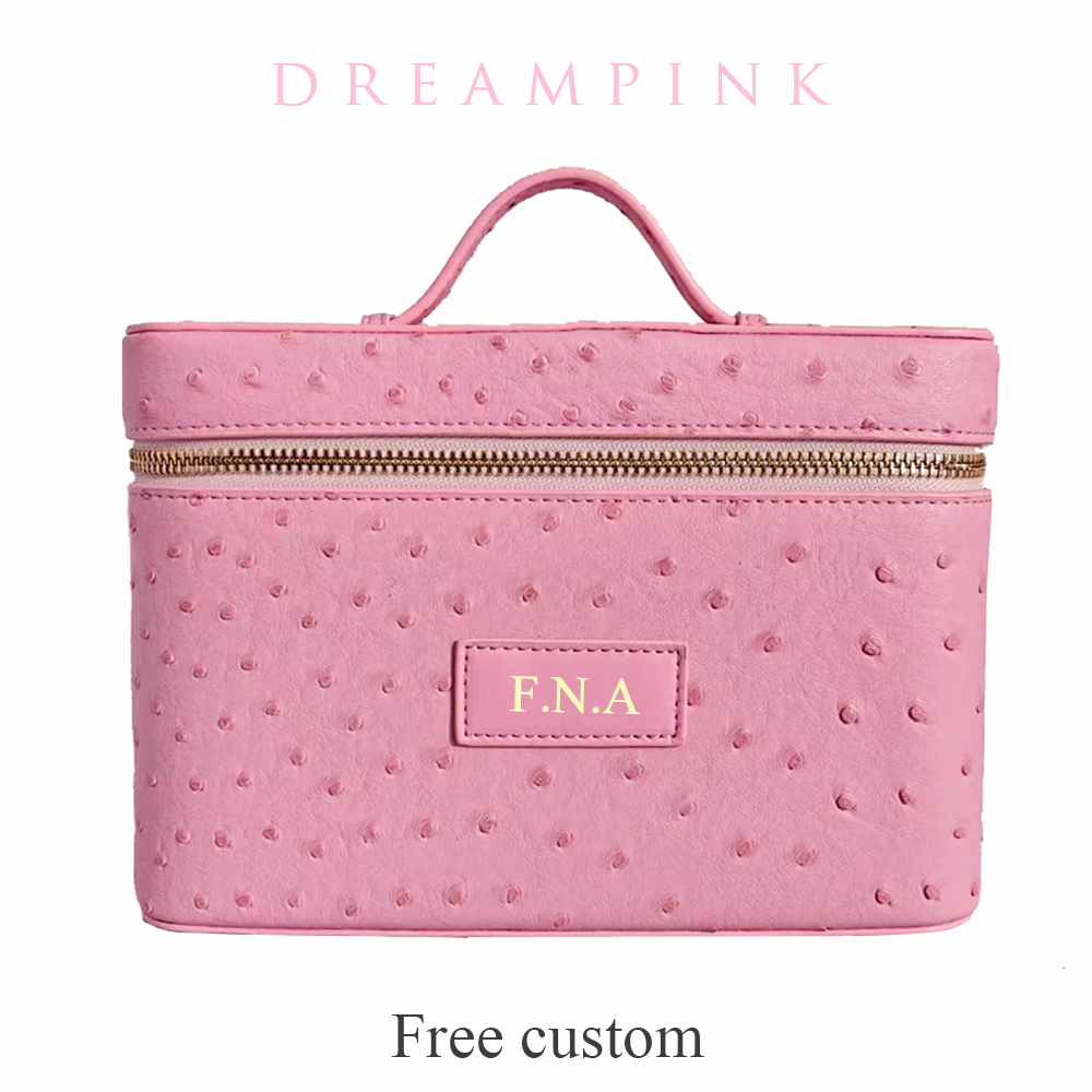 Luxury Ostrich Mock Women Make - đánh giá và giá Luxury Skincare Organizer