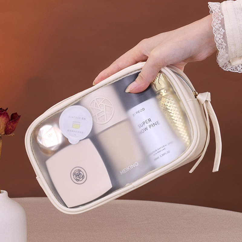 PVC Matte Semi-Transparent Cos - đánh giá và giá Luxury Skincare Organizer
