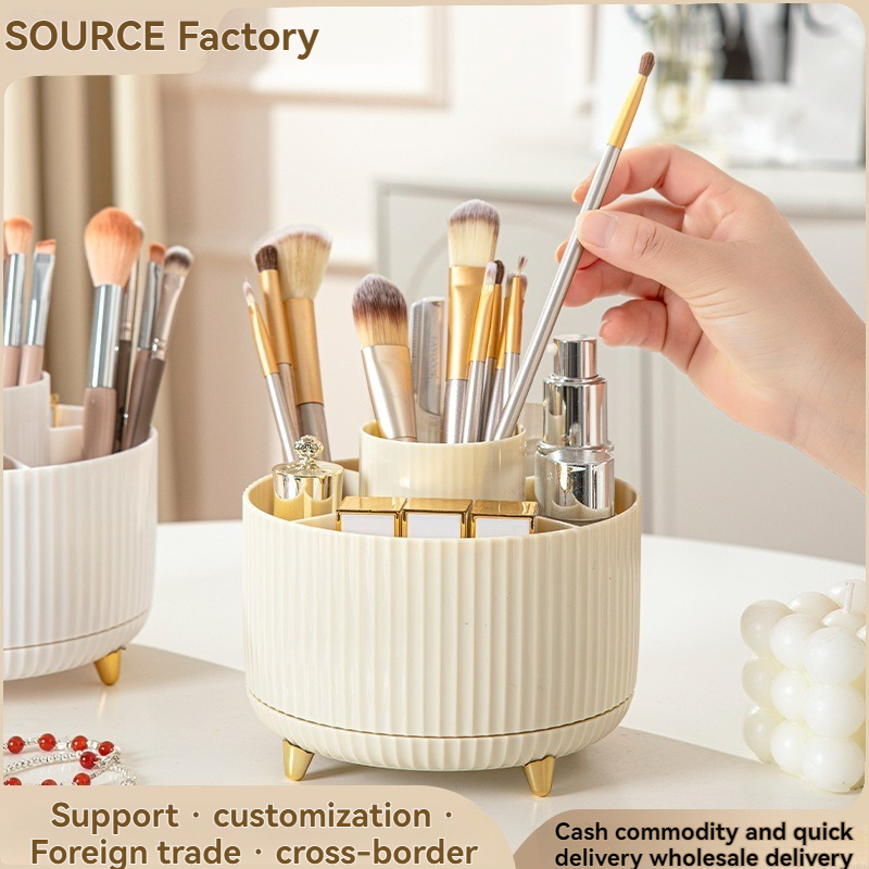 Light Luxury Gold Feet 360 °   - đánh giá và giá Luxury Skincare Organizer