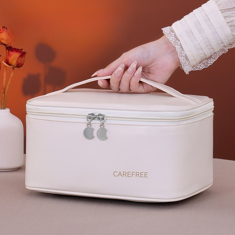 Luxury PU Makeup Bag for Women - đánh giá và giá Luxury Skincare Organizer