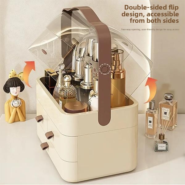 Luxury Cosmetic Storage Box De - đánh giá và giá Luxury Skincare Organizer