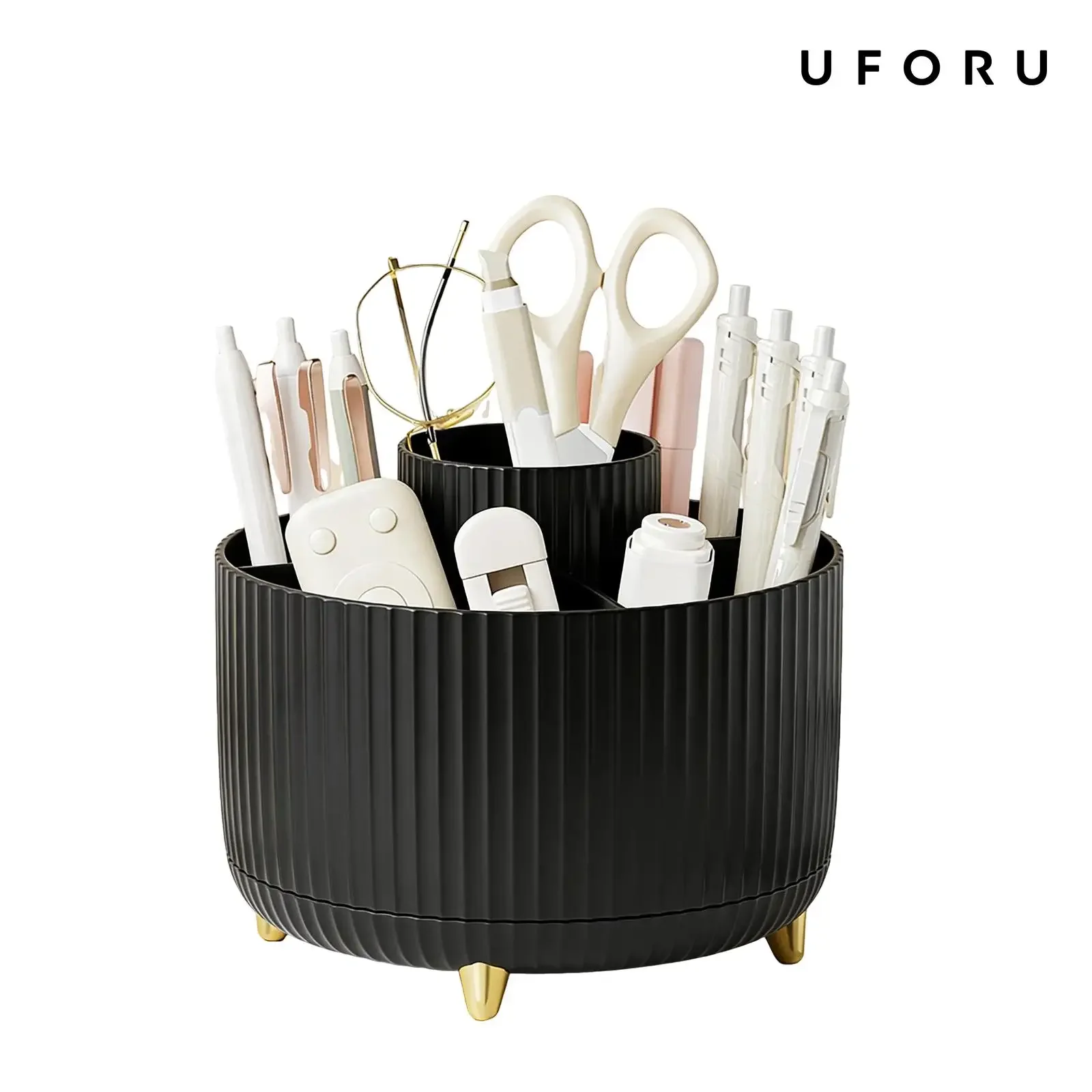 360 Rotating Makeup Organizer  - đánh giá và giá Luxury Skincare Organizer