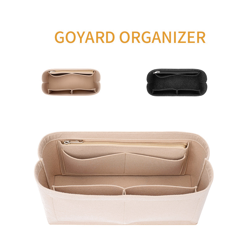 Felt Insert Bag Cosmetic Organ - đánh giá và giá Luxury Skincare Organizer