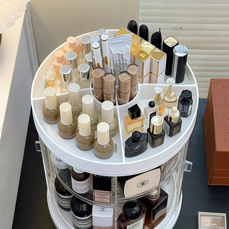 Rotating Acrylic Cosmetic Orga - đánh giá và giá Luxury Skincare Design